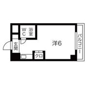 エクセルシオール長田の間取り画像