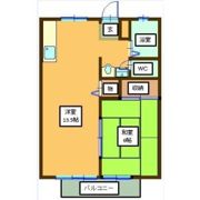 サンシティくぜ Bの間取り画像