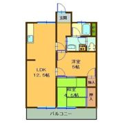 ハイツリビエールの間取り画像
