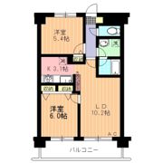 メルヴェーユ調布の間取り画像