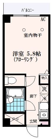 Eightyeightタチカワの間取り画像