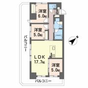 シャーメゾンステージ呉中央の間取り画像