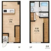 アルカンシエルKの間取り画像
