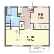 セピアコートツチヤの間取り画像