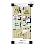 エールグラン千里丘オープンヒルズC棟の間取り画像