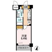 カスタリア武蔵小杉の間取り画像
