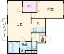 ステラガーデンB棟の間取り画像