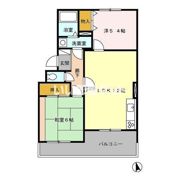 エスポワール東大和の間取り画像