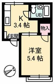 レジデンス桜田の間取り画像