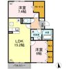 ヴァイオレットの間取り画像