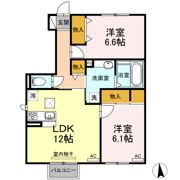 シャルマン野路の間取り画像