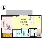 Cube Plageの間取り画像