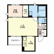 ロコモーション神通の間取り画像
