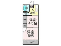 シティハイツ暁の星の間取り画像