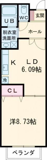 クオーレの間取り画像