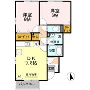 ファミリエ B棟の間取り画像