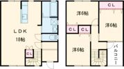 FELICE北新在家の間取り画像