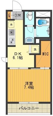 ヒルサイドスクェアⅡの間取り画像