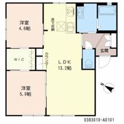 ミラ横浜 A棟の間取り画像