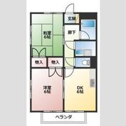 立見プリティハイツの間取り画像