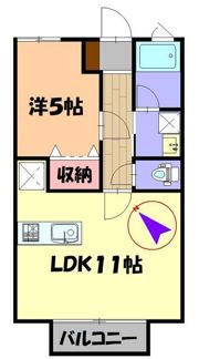 藤和ハイツの間取り画像