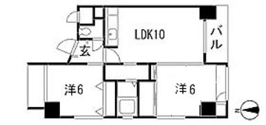 ブラウンハウスの間取り画像