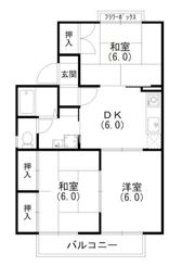 ガーデンハイツ和合の間取り画像