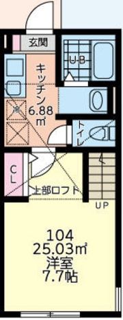 IDEAUS橋本壱番館の間取り画像