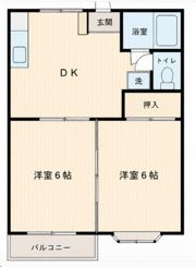 シャトルⅠ A棟の間取り画像