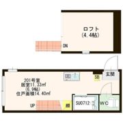 ハーモニーテラス柳町の間取り画像