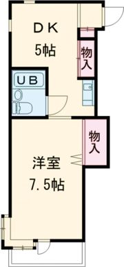 ベルコートⅥの間取り画像