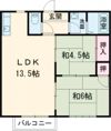 VANROCK勝原駅前の間取り画像