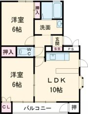 ハートフルハヤシの間取り画像