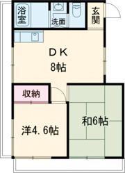 マンションエフワンの間取り画像