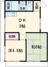 マンションエフワンの間取り画像