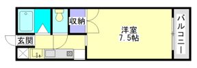 サンライズ都北の間取り画像