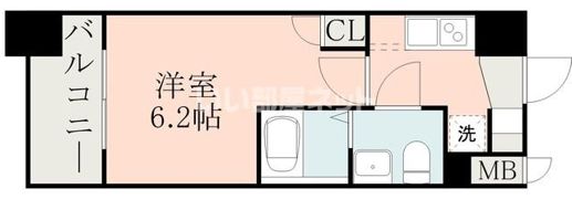 S－RESIDENCE照国ascentの間取り画像