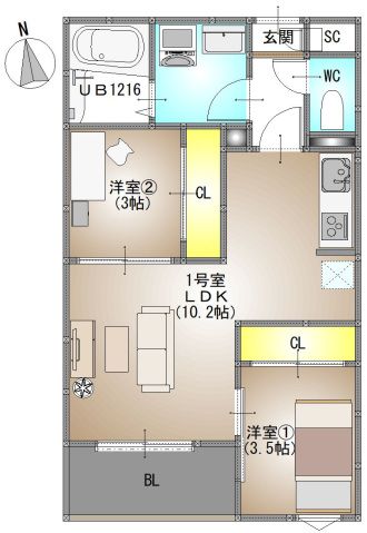 間取図