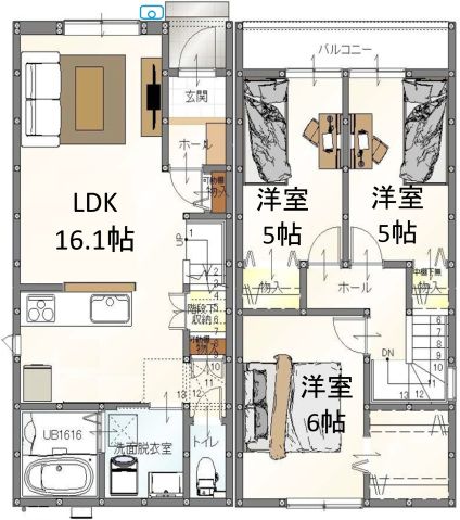 間取図