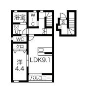 リベルタC・Dの間取り画像