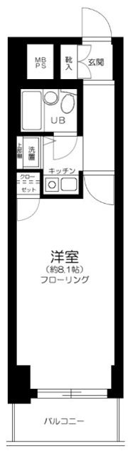 藤和シティコープ大森の間取り画像