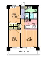 メルヴェーユ調布の間取り画像