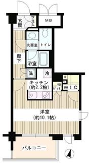 アゼリアテラス新宿の間取り画像
