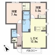 シャーメゾンセーラBの間取り画像