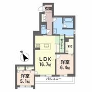 サングレイスの間取り画像