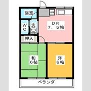 コーポ河芸の間取り画像