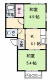コスモ21の間取り画像