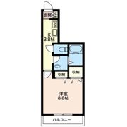 シャーメゾン大口の間取り画像