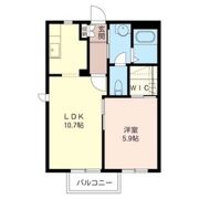 パレスコートの間取り画像
