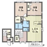 グリーンプラザ Bの間取り画像